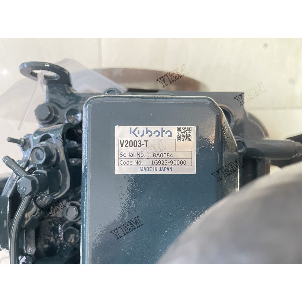 For Kubota Engine V2003-T Complete engine assembly Serial Number: 8A0084 For Kubota