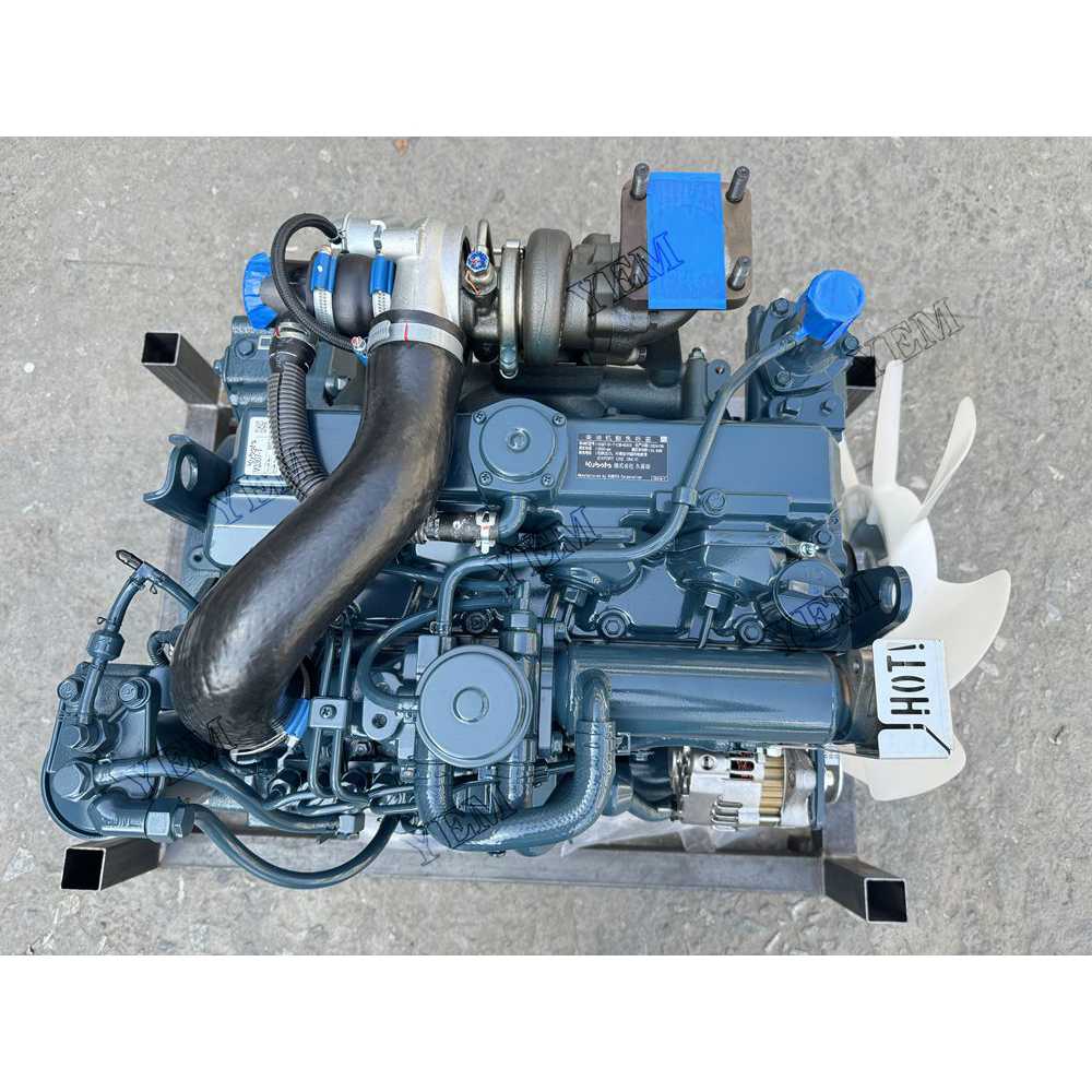 For Kubota Engine V3307-T Complete engine assembly 2600 rpm 54.6kw Serial Number: 8RS2194 For Kubota
