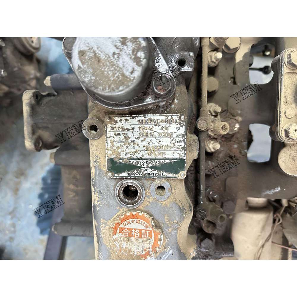 For Yanmar Engine 3TN75 Complete engine assembly