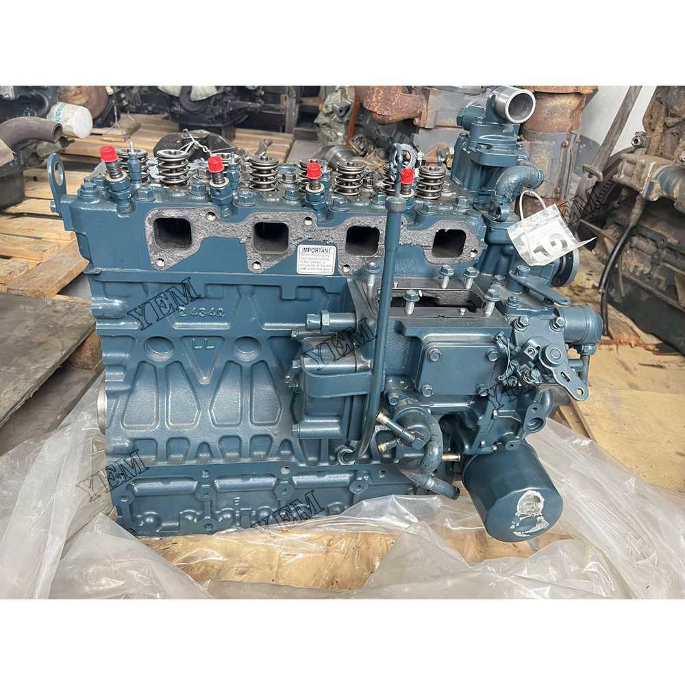 For Kubota Engine V2403-T IDI Block 2400 rpm 33.6KW Serial Number: 7JY3721 For Kubota