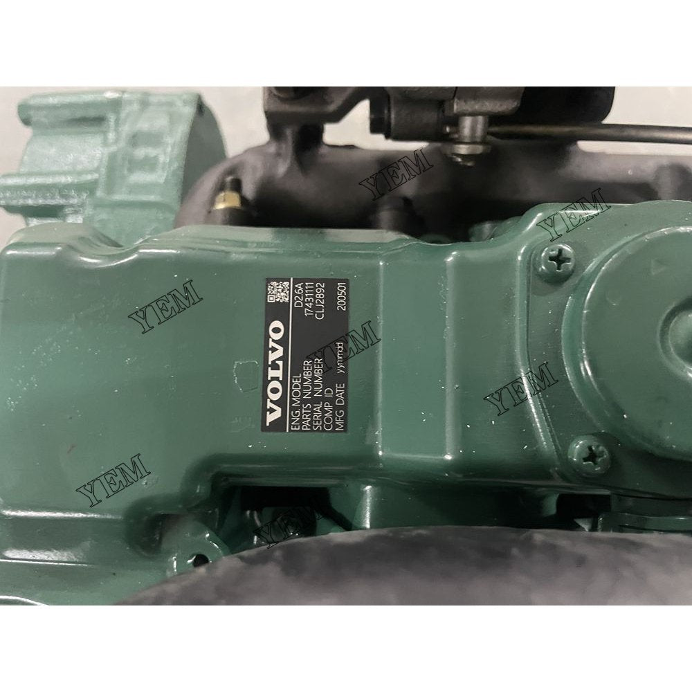 For Volvo Engine D2.6A Complete engine assembly 2000 rpm 36.0kw Serial Number: CLJ2892