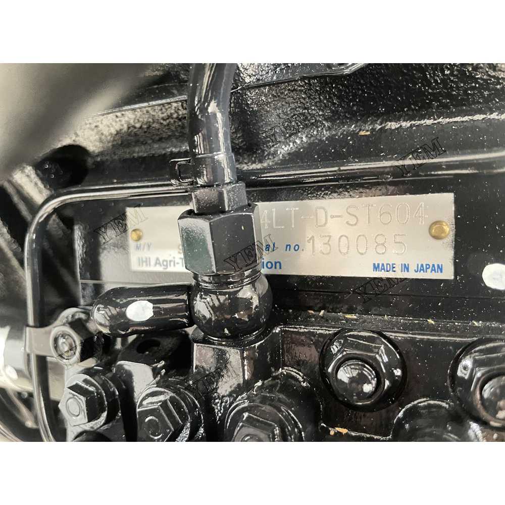 For Shibaura Engine N844LT-ST604 Complete engine assembly 44.7kw Serial Number: 130085 For Shibaura