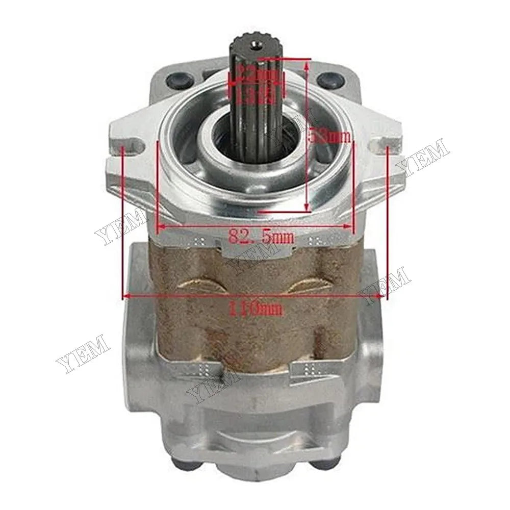 For Toyota Engine 11Z 13Z Forklift 02-5FD33 02-5FD35 02-5FD38 02-5FD40 02-5FD45 02-5FDE35 5FD33 5FD35 Hydraulic Pump 67120-32881-71 For Toyota
