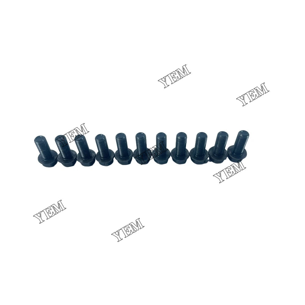 Flywheel housing screw V3307 V3307-T V3307-CR-TE For Kubota 1G772-91032 Diesel Engine