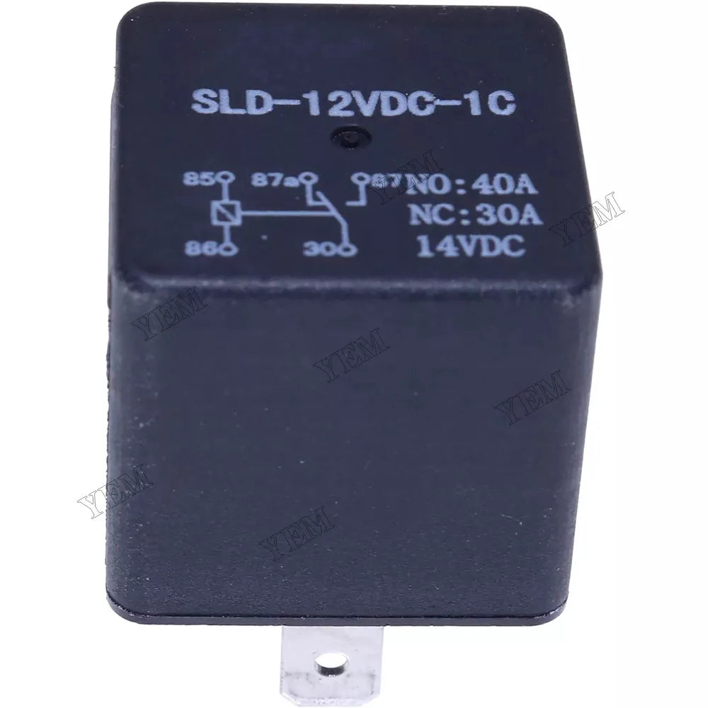 For CASE Loader 410 420 420CT 430 435 440 440CT 445 12V 40A 5Terminal Relay 87436836