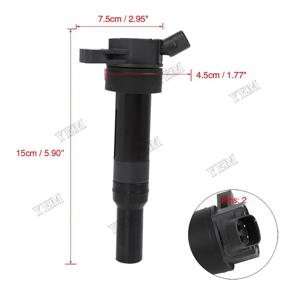For Hyundai Elantra GT Tucson for Kia Forte Forte5 Soul L4 1.8L 2.0L 4 PCS Ignition Coil 27300-2E000