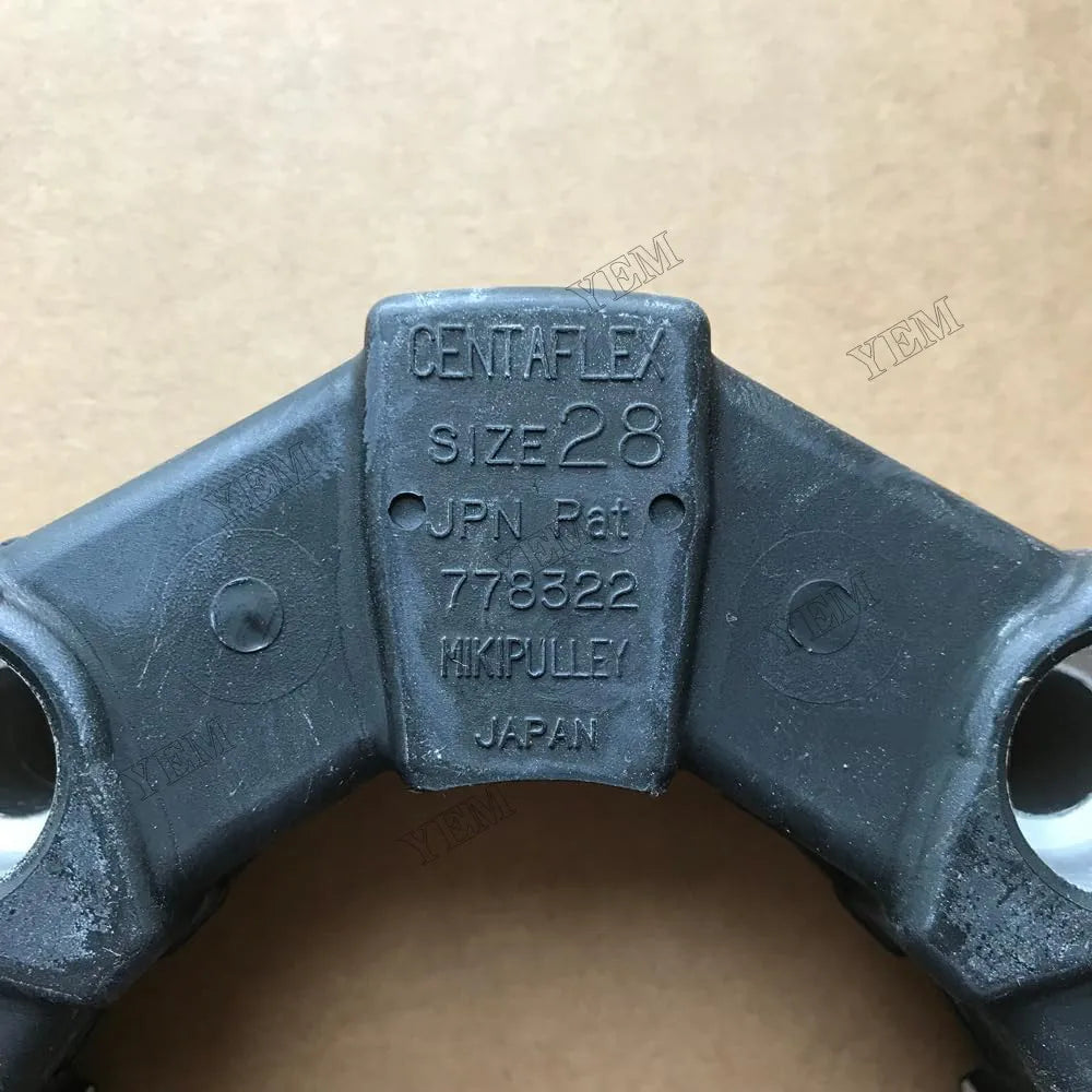 For Kobelco SK300 Sumitomo SH300 SH75 Excavator 140A Rubber Coupling PAT 3683643 778322 For Kobelco