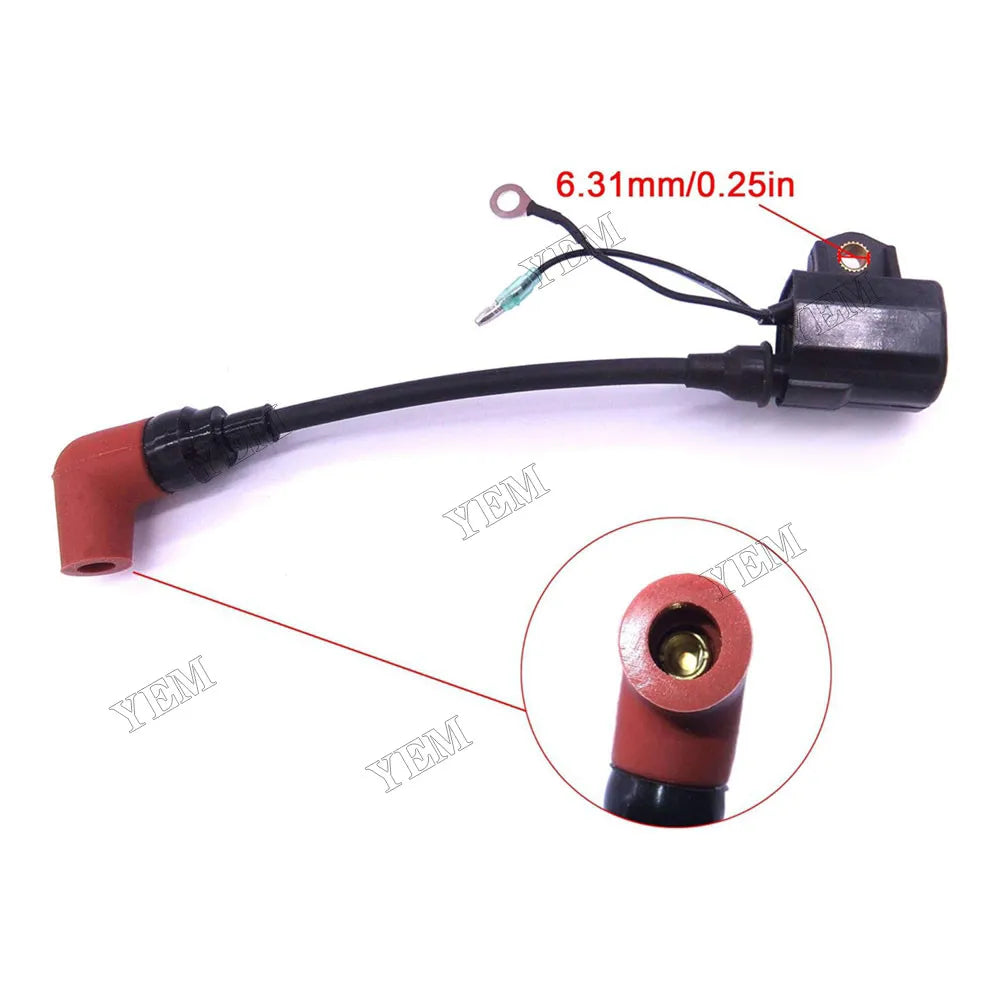 For Yamaha Outboard 60HP 70HP 90HP Ignition Coil 697-85570-00-00 For Yamaha