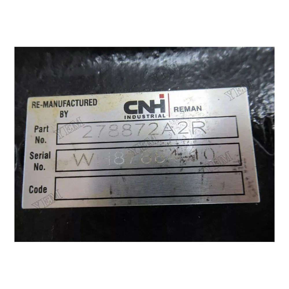 For CASE Tractor STX325 STX440 STX450 STX375 STX275 STX500 STX425 Hydraulic Piston Pump 278872A2 For Case