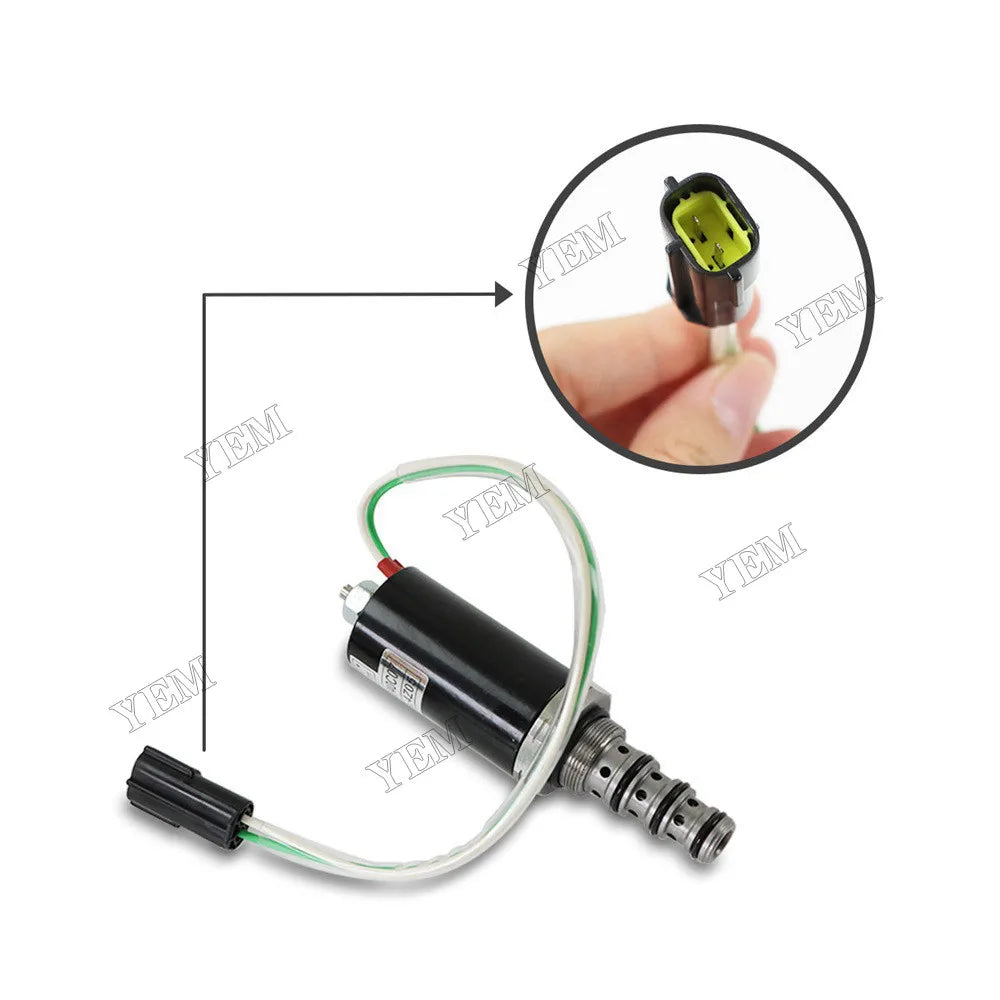 For Hyundai Excavator R215-7 R225-7 Solenoid Valve KDRDE5K-20/40C07-109 SKX5P-17-208 For Hyundai