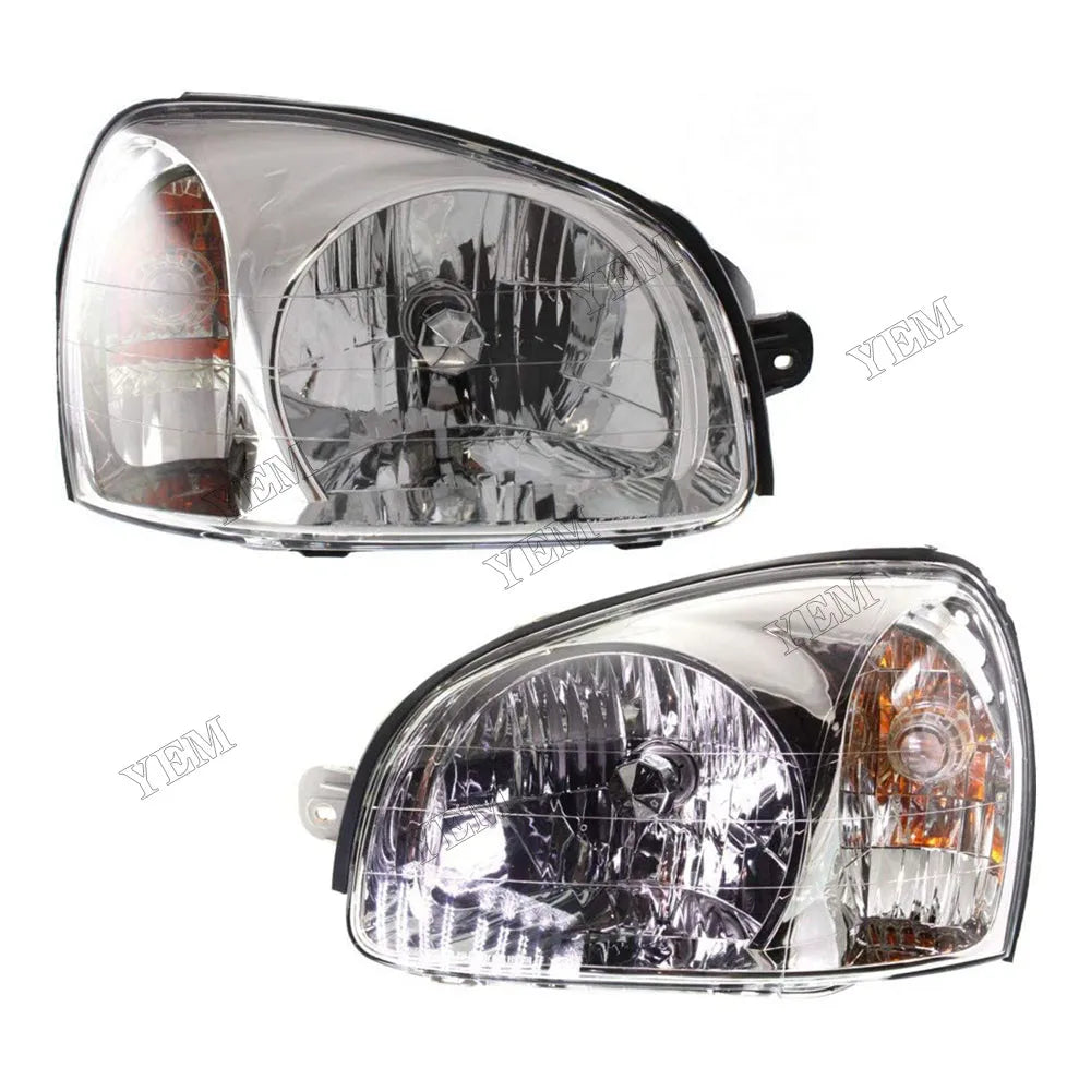 For Hyundai Santa Fe 2003-2006 A Pair of Left and Right Headlight HY2502134 HY2503134 For Hyundai