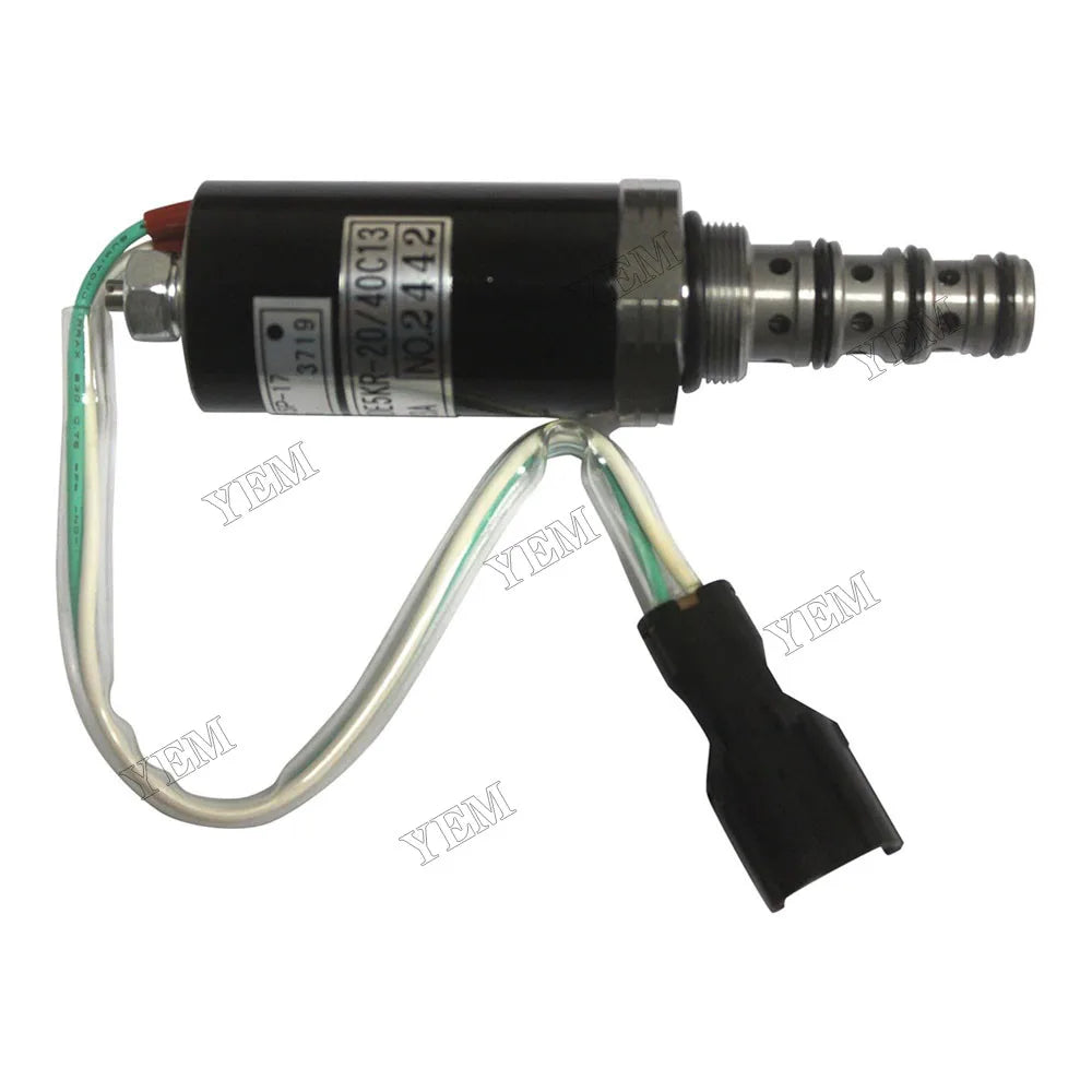 For Kobelco Excavator SK200-3 Hydraulic Pump Solenoid Valve KDRDE5KR-20/40C13-203A For Kobelco