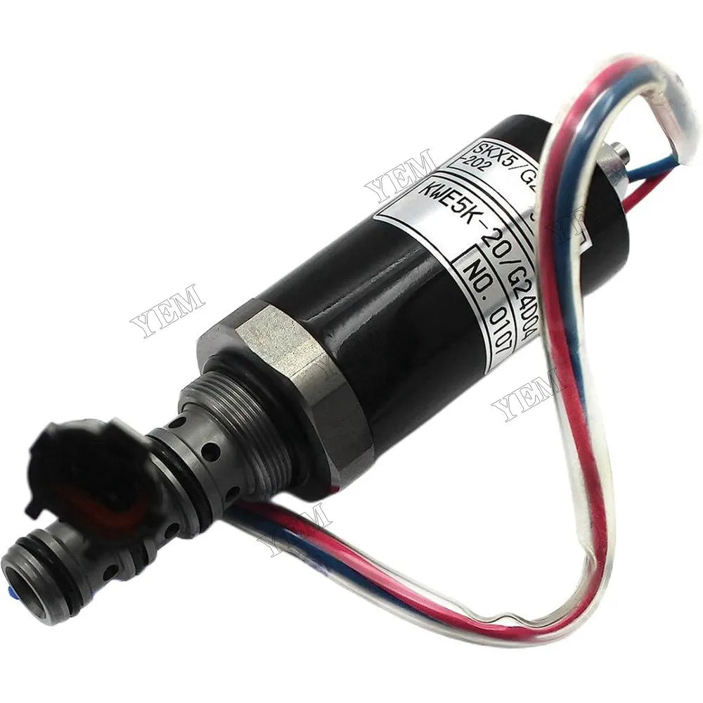 For Kato Excavator HD820 24V Solenoid Valve KWE5K-20/G24D04-T