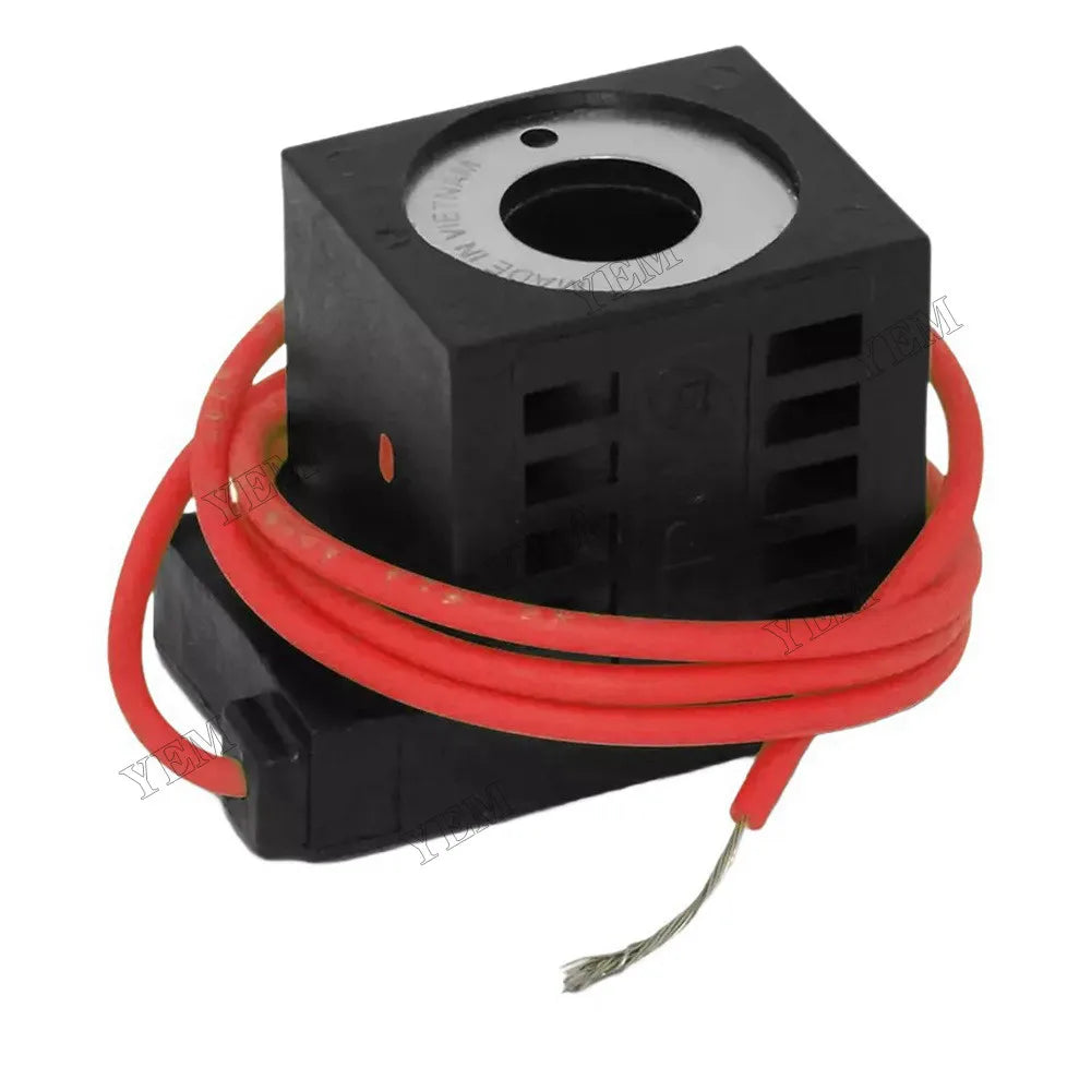 For Hydraulic Power Unit Lift Dump Valve Stem Series 08 80 88 98 12VDC 16W 1/2'' Hole Single Lead Wire Solenoid Valve Coil 10226-14 For Hydraulic
