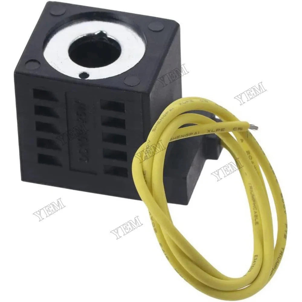 For Valve Stem Series 08 80 88 98 10V DC 25W 1/2 Hole Single Lead Wire Solenoid Valve Coil 10226-08 For Valve