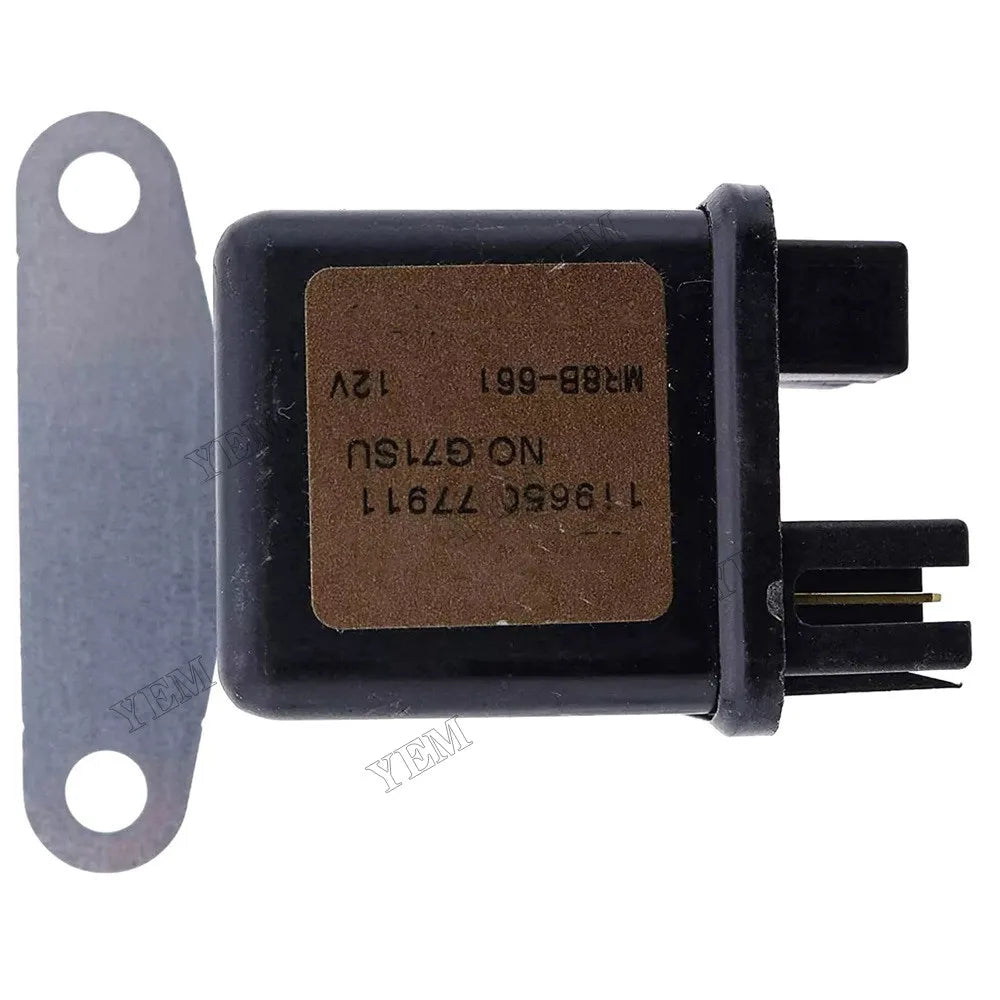 For New Holland Excavator E27B E30B E30BSR E35B E35BSR E50B E50BSR E55BX 12V Glow Plug Relay VV11965077910 VV11965077911