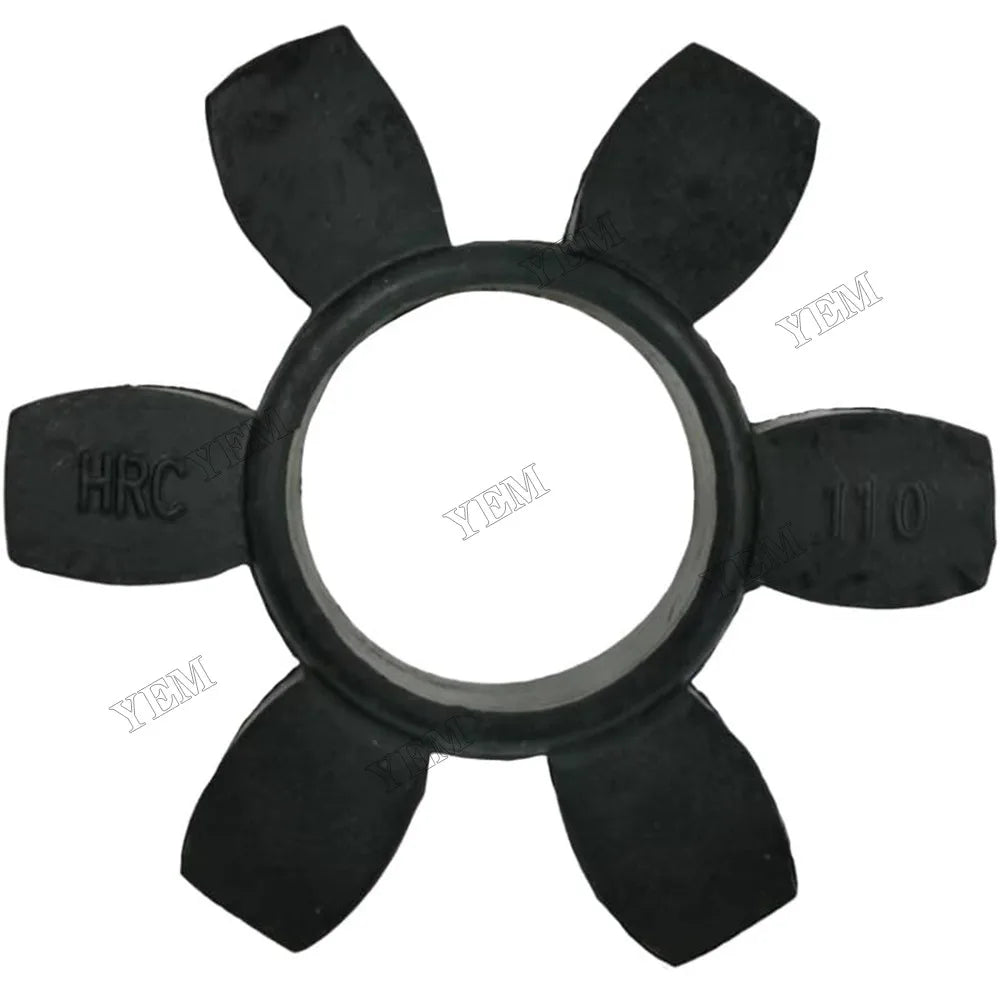 For Fusheng Air Compressor Spare Parts Flexible Rubber Spiders Shaft Coupling Elastic Block HRC110