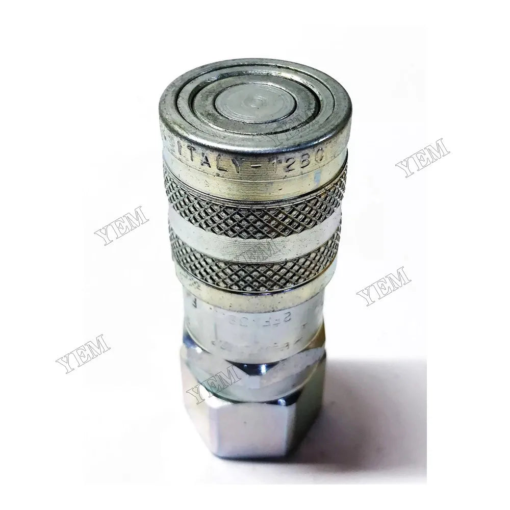 For Bobcat Excavator 418 E08 E10 443 450 453 3/4 Female Coupler 6667805 For Bobcat