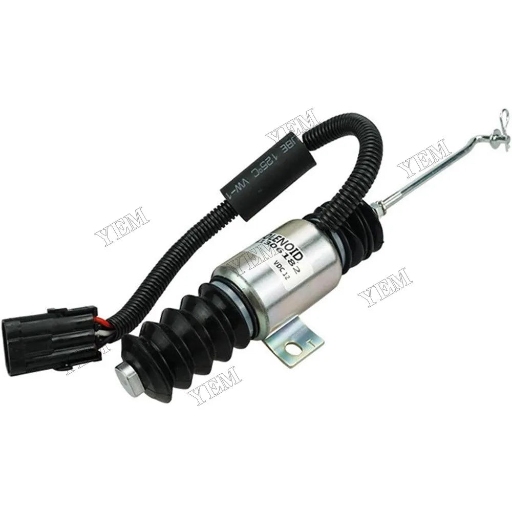 For Vision Cummins Engine 4BT 6BT Diesel Generator Parts Flameout Solenoid Valve 1306182 For Cummins