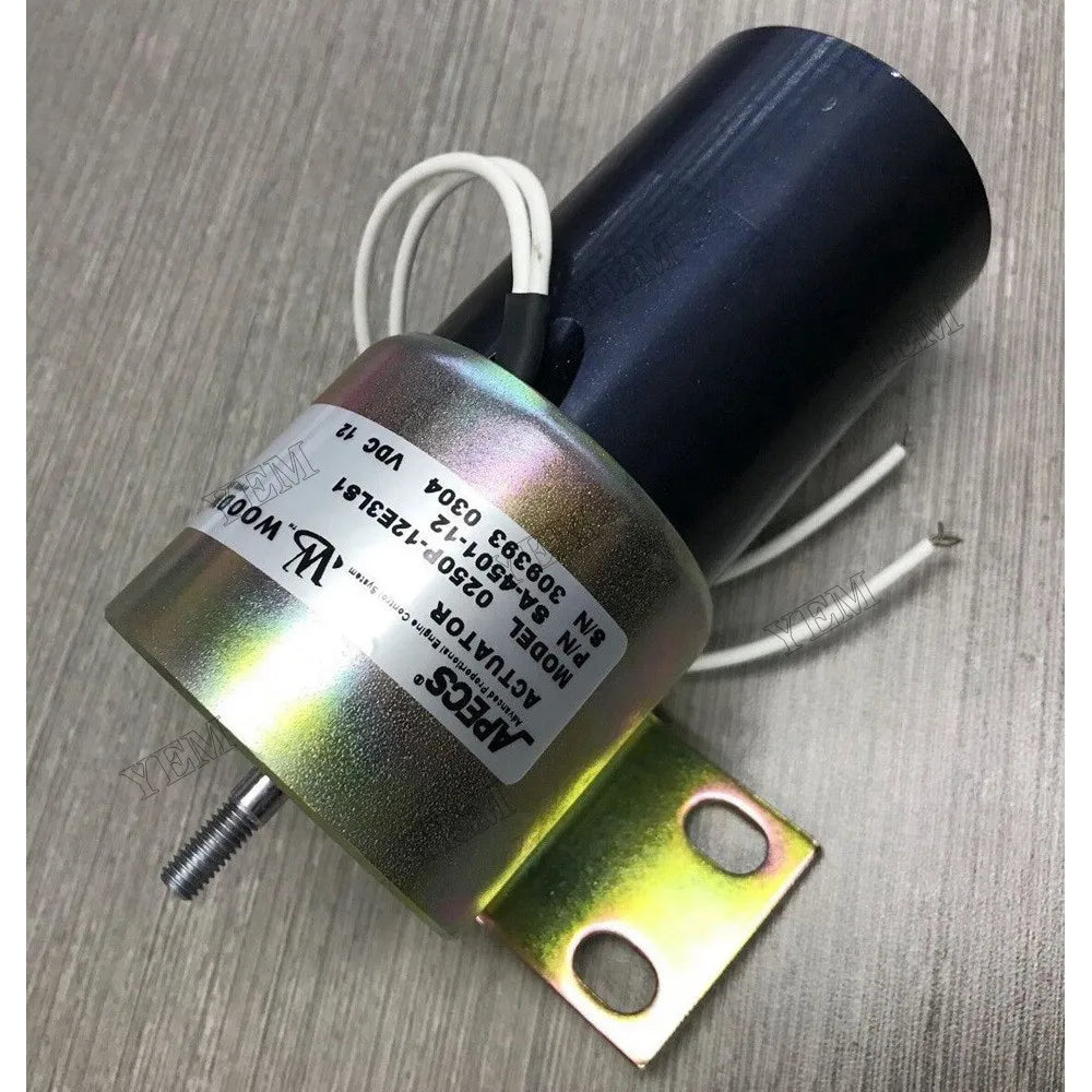 For Woodward 12VDC Push Type Actuator Solenoid Valve 0250P-12E3LS1 SA-4501-12 For Woodward