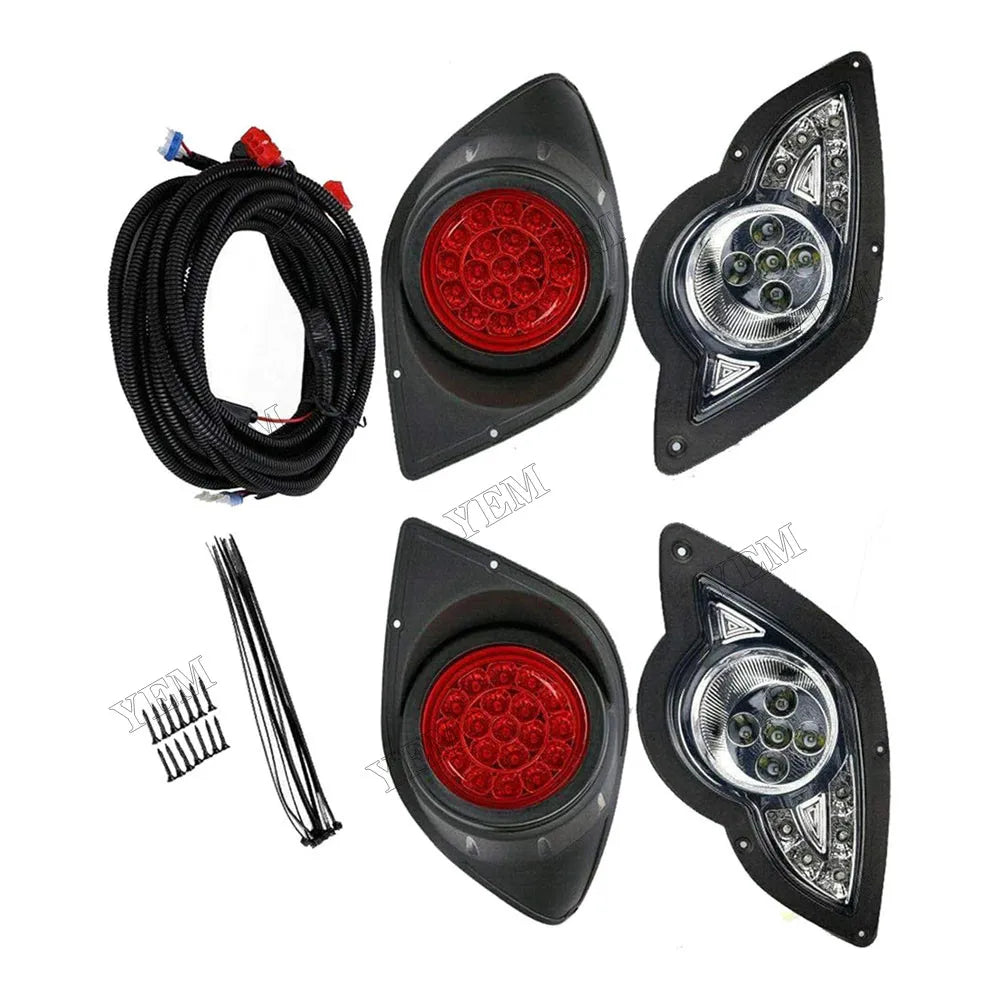 For Yamaha Golf Cart Drive 2007-2016 LED Headlights Tail Lights Kit FGFHLTL003
