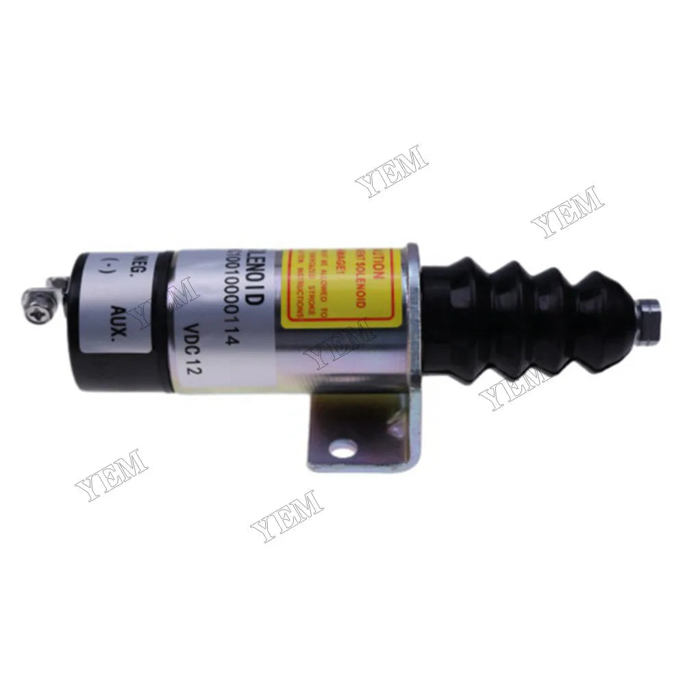 For Woodward 1500 Series 12V 2 Terminals Stop Solenoid 1500-2098 1502-12C6U1B2