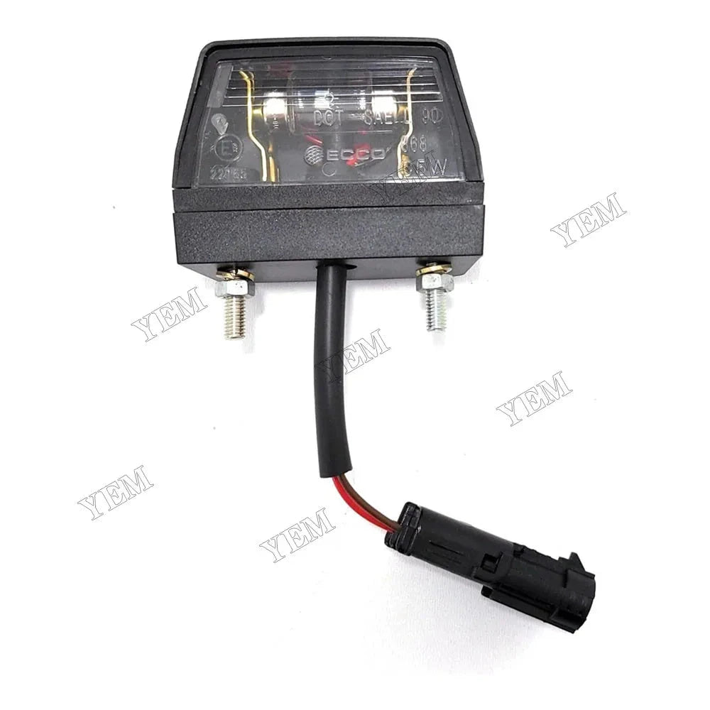 For JCB Backhoe Loader 1CX 2CX 2CXS 2CXSL 2CXU Number Plate Light 700/21000 For JCB