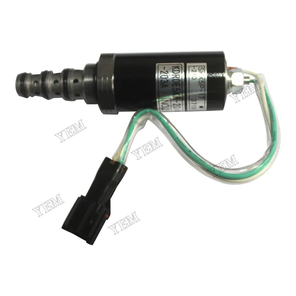 For Kobelco Excavator SK200-3 Hydraulic Pump Solenoid Valve KDRDE5KR-20/40C13-203A