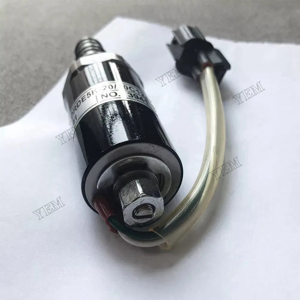 For Kobelco Excavator SK200-2 SK200-5 SK220-2 12V Solenoid Valve KDRDE5K-20/30C12A-101-T For Kobelco
