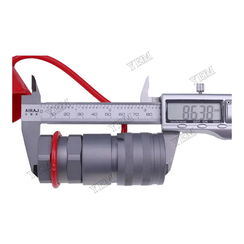 For Bobcat Loader 542 553 653 751 753 763 773 853 863 864 873 963 7753 Female Flat Faced Coupler 7246790 For Bobcat