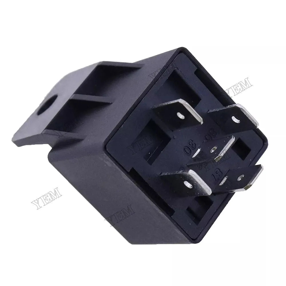 For Bobcat Tractor CT1021 CT1025 CT2025 CT2035 CT2040 CT2535CH CT2540CH 2 Pcs 12V 30A 5 Terminal Electrical Relay 7374708 For Bobcat
