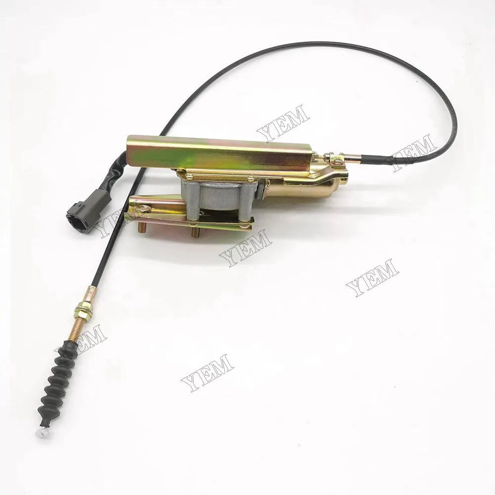 For Isuzu Engine 4BG1 6BD1 Hitachi Excavator EX200-2 EX200-3 EX200-3C EX200-3E EX200LC-2 EX200LC-3 24V Stop Solenoid Stopper Assembly 1819002270 For Isuzu