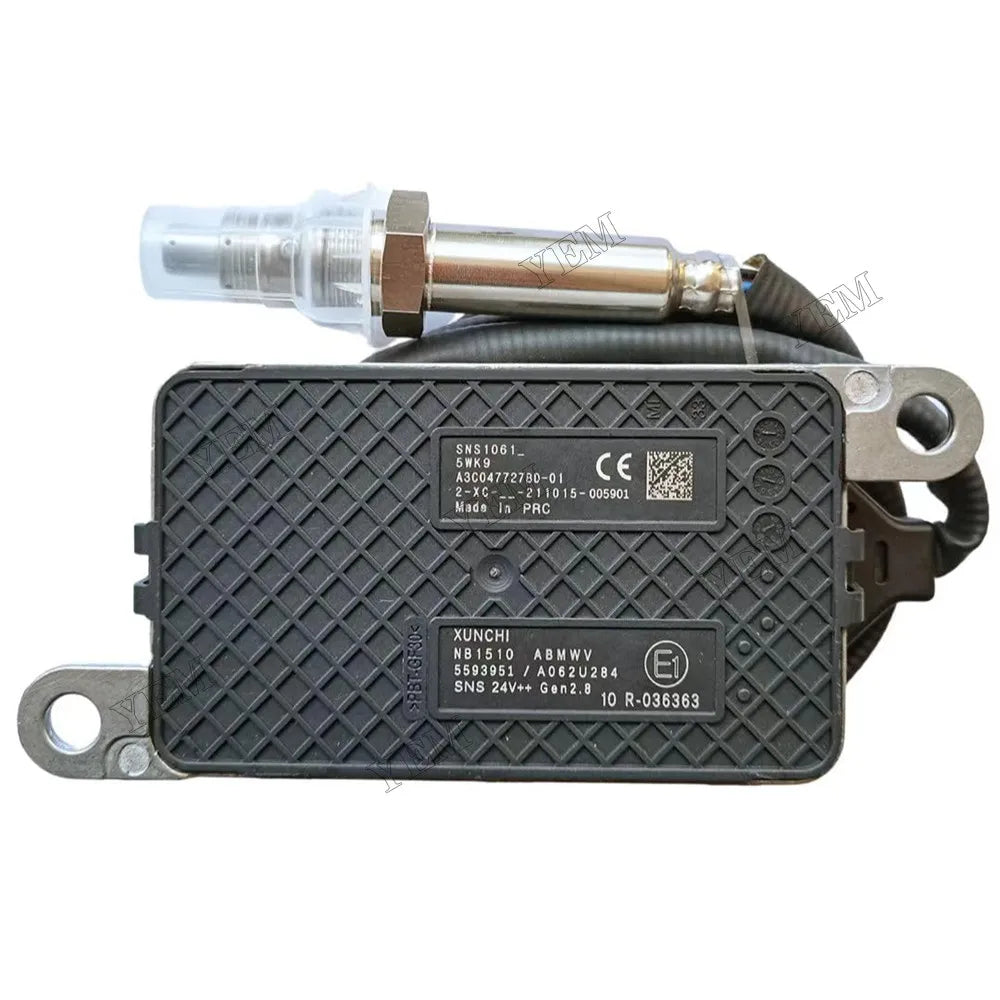 For Cummins Engine B6.7 F3.8 L9 24V Nitrogen Oxide Sensor 5593951 For Cummins