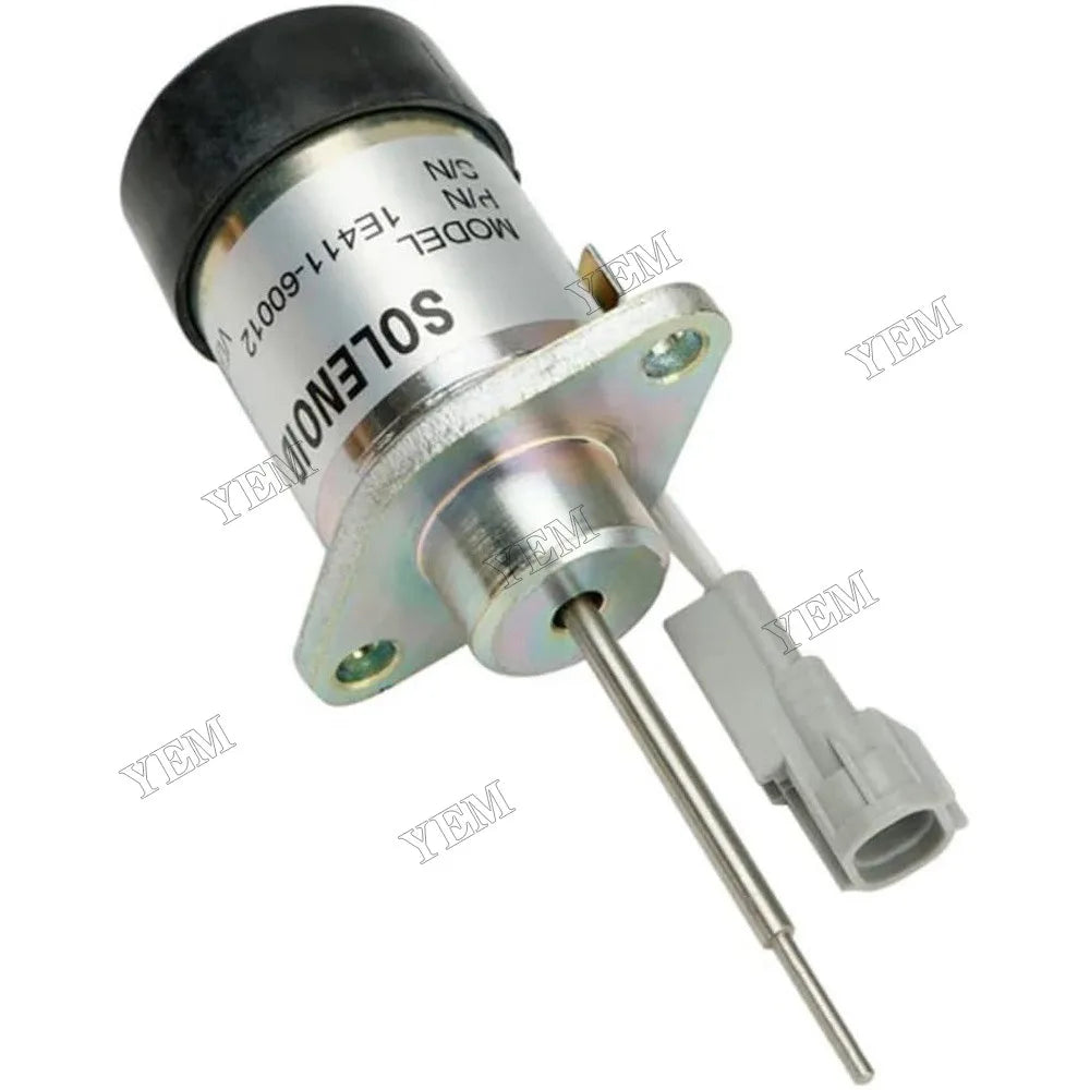 For Kubota D722 D902 Z482 Engine Fuel Stop Solenoid 1E411-60012 For Kubota