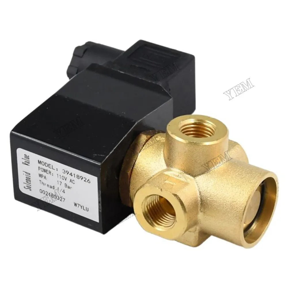 For Ingersoll Rand Air Compressor Loading Solenoid Valve 39418926 For Ingersoll Rand