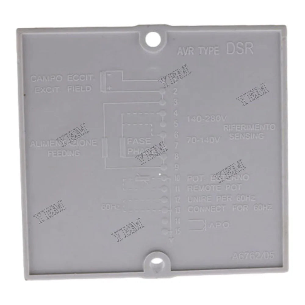 For Meccalte Generator 70-280V DSR AVR Automatic Voltage Regulator 2131496