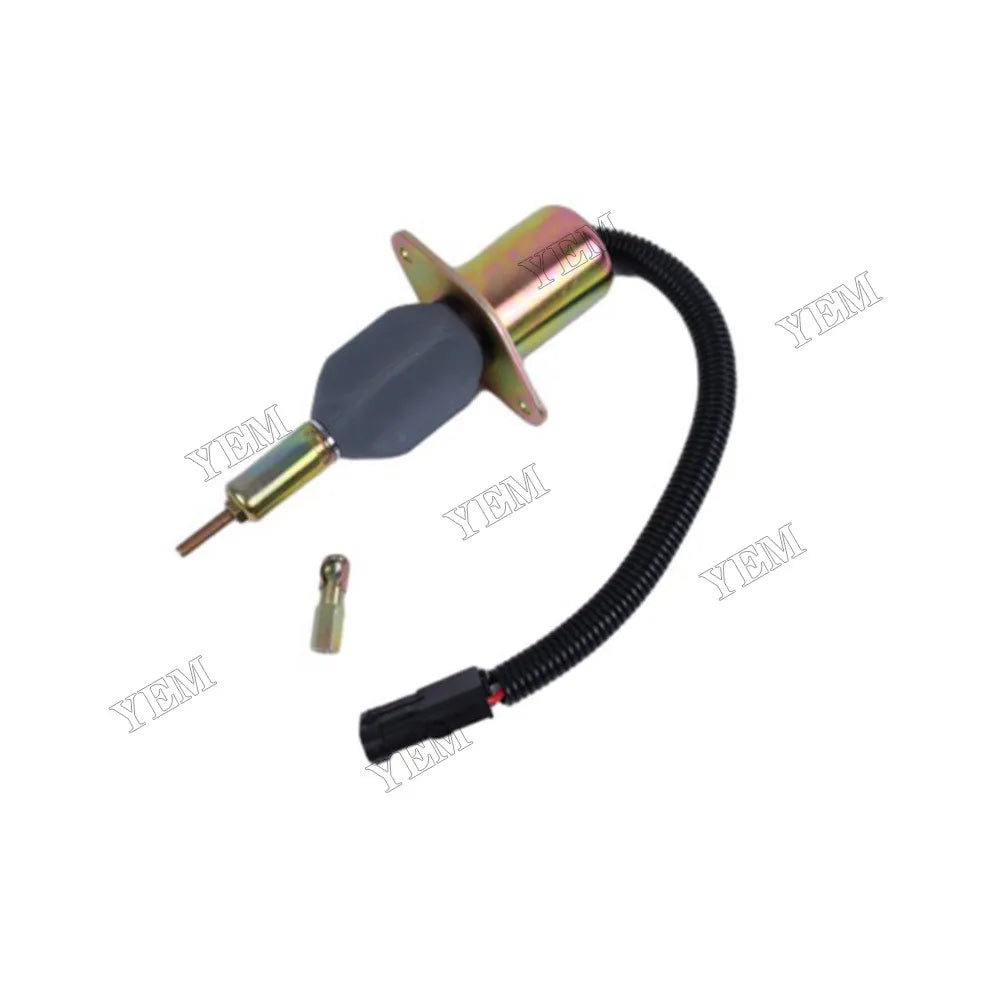 For Komatsu Engine S6D102E-1 SA6D102E-2 Wheel Loader WA250-3MC Forklift FD80HD-8 Shutoff Solenoid 6732-82-9120 For Komatsu