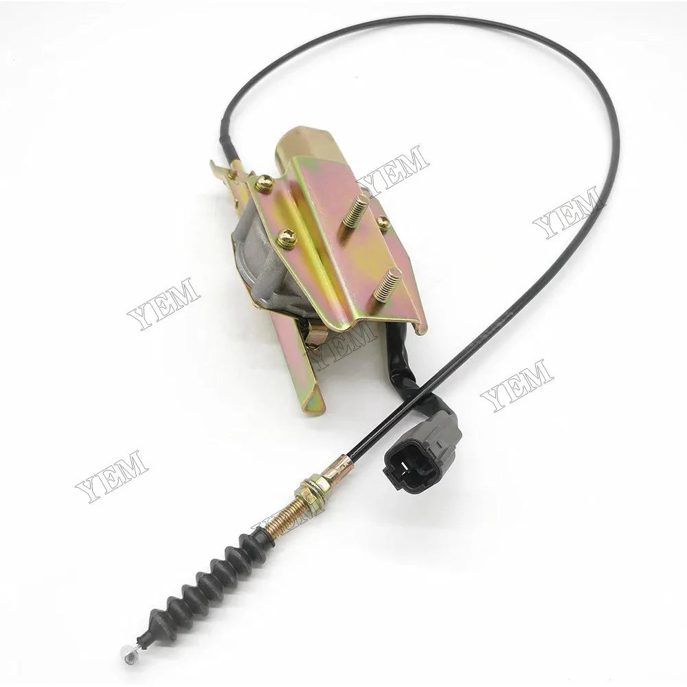 For Isuzu Engine 4BG1 6BD1 Hitachi Excavator EX200-2 EX200-3 EX200-3C EX200-3E EX200LC-2 EX200LC-3 24V Stop Solenoid Stopper Assembly 1819002270
