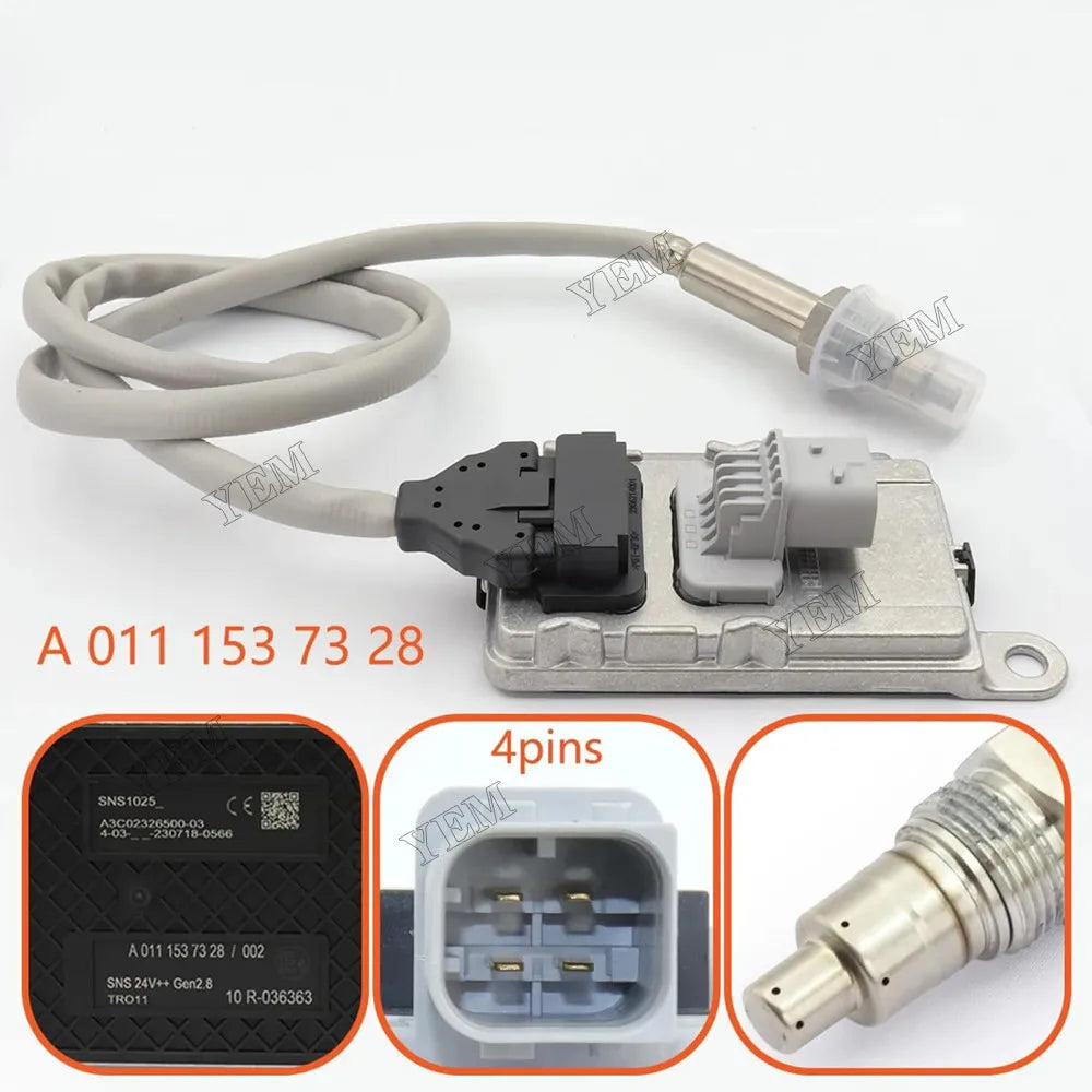 For Mercedes Benz Truck Actros MP4 MP5 Nitrogen Oxide Sensor A0091530028 For Mercedes Benz