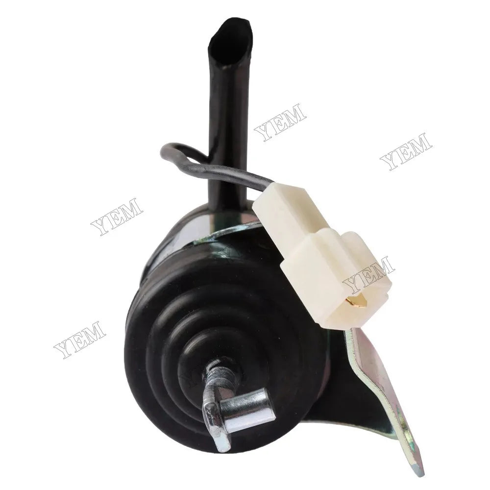 For Kubota Engine V2203 Bobcat B300 BL370 BL470 BL475 BL570 BL575 231 12V Fuel Shut Off Solenoid 6655120