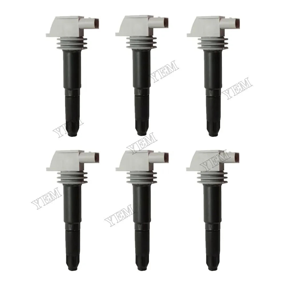 For Porsche 911 Cayman 981 Boxster 12V 6 PCS Ignition Coil 9A160210400 For Porsche