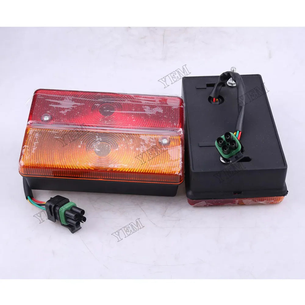 For JCB Backhoe Loader 3CX 4CX 2Pcs Rear Light Lamp 700/23600