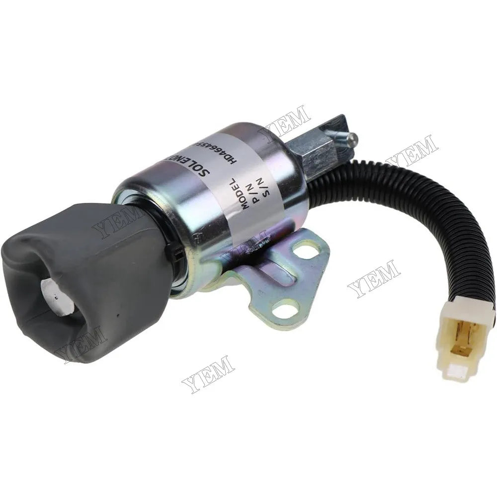 For Bobcat Excavator 418 E08 E10 E17 E19 E20 12V Fuel Shutoff Solenoid 7000782 For Bobcat