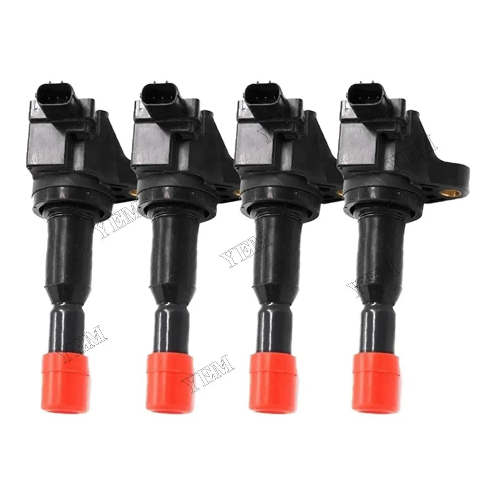 For Honda Fit 1.5L L4 4 PCS Ignition Coil 30520-PWC-003 For Honda