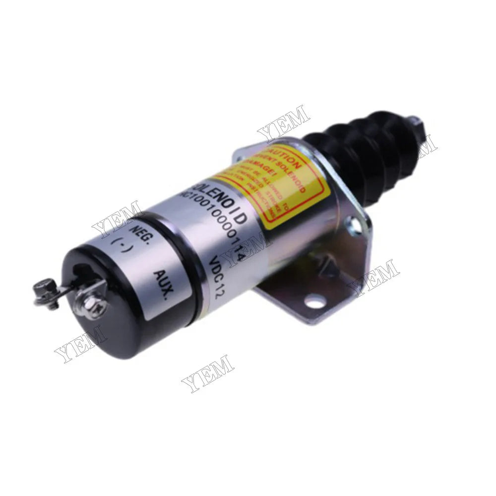 For Woodward 1500 Series 12V 2 Terminals Stop Solenoid 1500-2098 1502-12C6U1B2 For Woodward