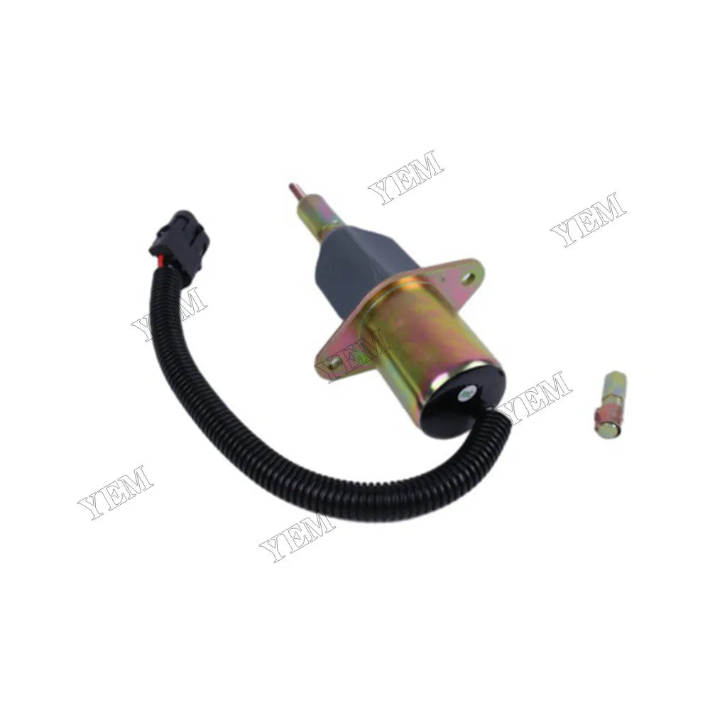 For Komatsu Engine S6D102E-1 SA6D102E-2 Wheel Loader WA250-3MC Forklift FD80HD-8 Shutoff Solenoid 6732-82-9120 For Komatsu