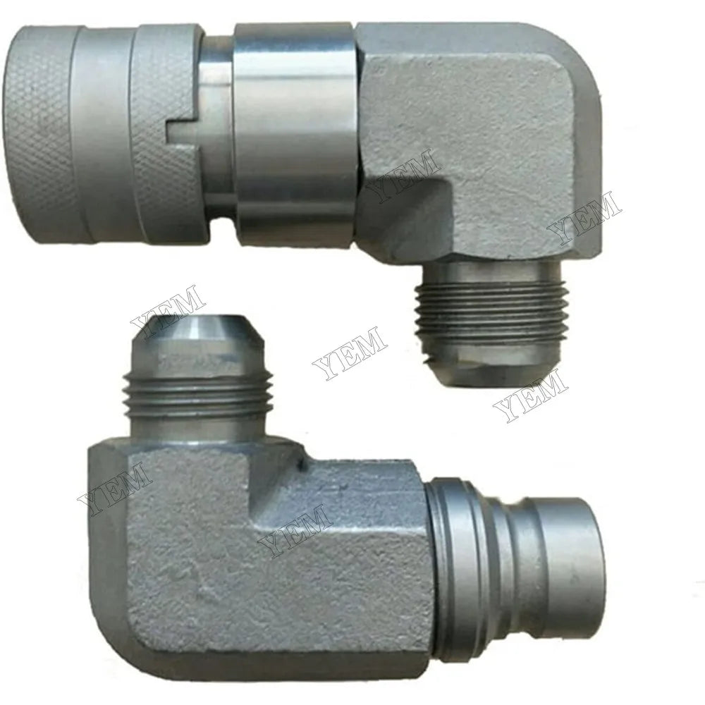 For Bobcat Skid Steer Loader Male & Female Hydraulic Coupler Kit 7246795 7246781