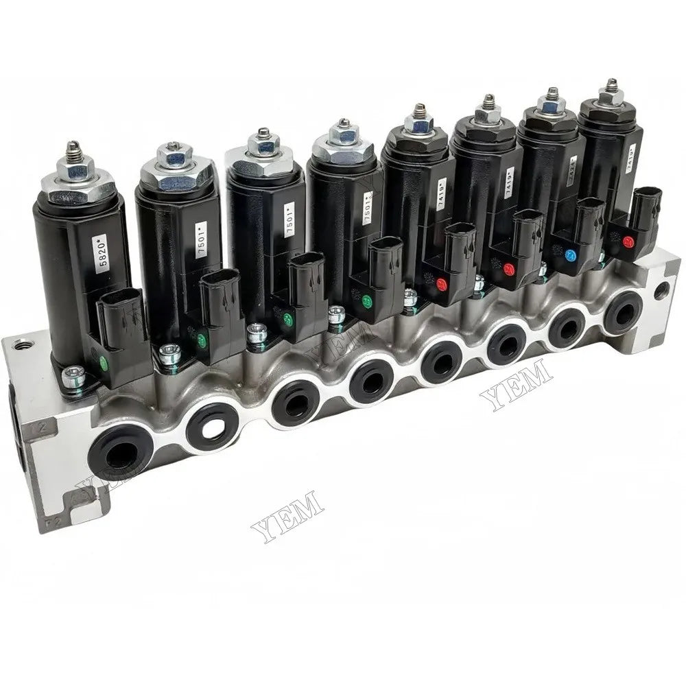 For Kobelco Excavator SK200-8 SK210LC-8 SK235SR-2 SK260-9 SK295-9 Solenoid Valve YN35V00047F3 For Kobelco