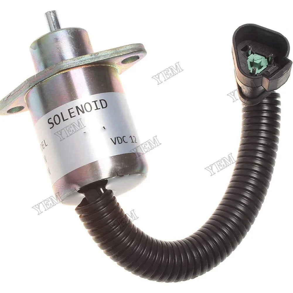 For Perkins Hyster Engine UB704 12V Fuel Stop Solenoid 2848A278 For Perkins