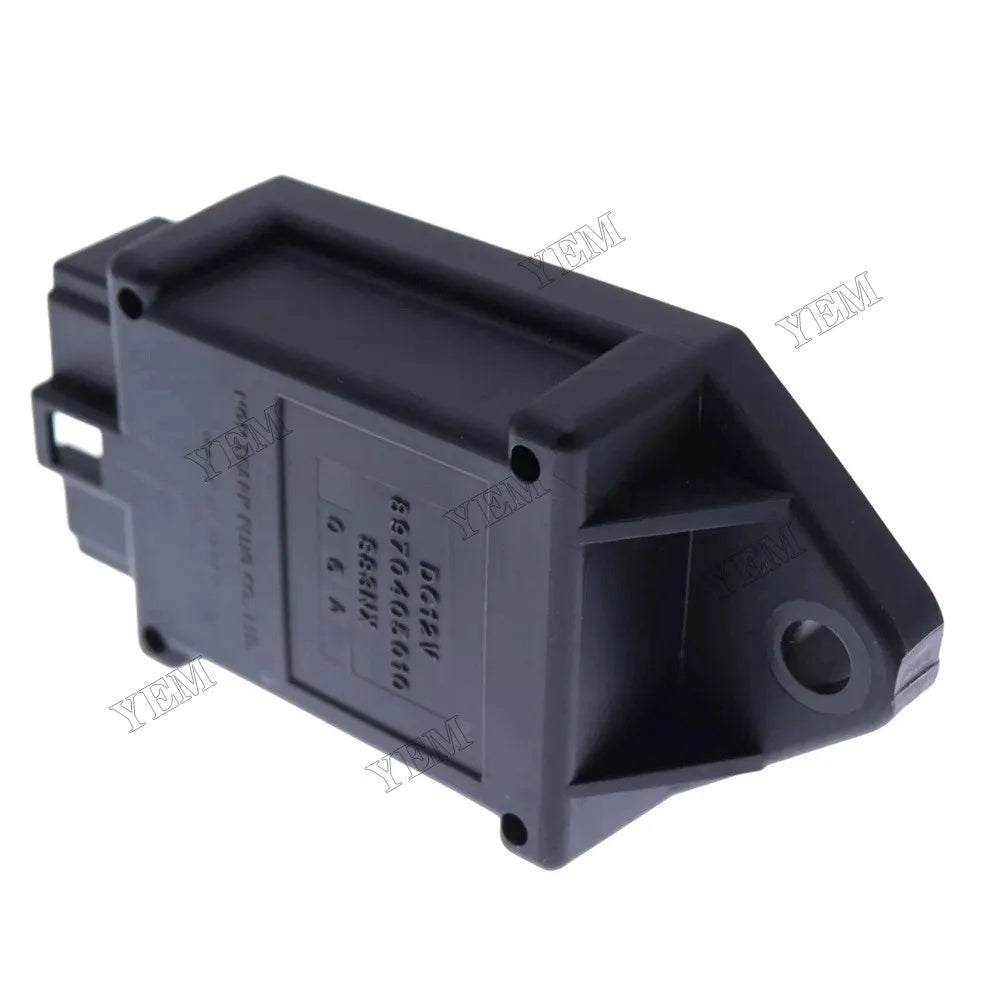 For Hanix H26B H36B H75B 1998-2005 3LD1 4JB1 Glow Plug Timer 8970405020 For Hanix
